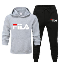 Load image into Gallery viewer, 2021 Fashion Brand Men Sets Tracksuit Autumn New Men&#39;s Hoodies + Sweatpants Two Piece Suit Hooded Casual Sets Male Clothes 2021
