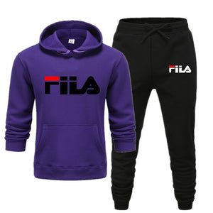 2021 Fashion Brand Men Sets Tracksuit Autumn New Men&#39;s Hoodies + Sweatpants Two Piece Suit Hooded Casual Sets Male Clothes 2021