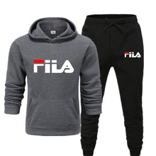 Load image into Gallery viewer, 2021 Fashion Brand Men Sets Tracksuit Autumn New Men&#39;s Hoodies + Sweatpants Two Piece Suit Hooded Casual Sets Male Clothes 2021

