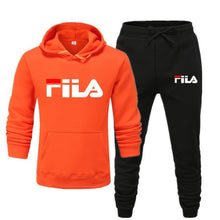 Load image into Gallery viewer, 2021 Fashion Brand Men Sets Tracksuit Autumn New Men&#39;s Hoodies + Sweatpants Two Piece Suit Hooded Casual Sets Male Clothes 2021
