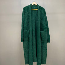 Load image into Gallery viewer, Luxury Long Faux Mink Fur Cardigans For Women New 2021 Autumn Winter Women&#39;s Sweaters Oversize Coat Female Pull
