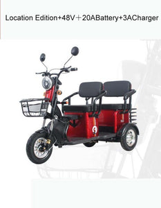 2020 New Electric Mobility Scooter Lithium Batteries 48V Small Scale Household Expenses