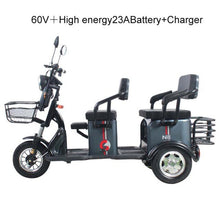 Load image into Gallery viewer, 2020 New Electric Mobility Scooter Lithium Batteries 48V Small Scale Household Expenses
