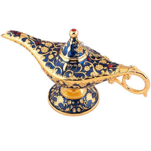 Creative Incense Burner Set Aladdin Magic Lamp Incense Holder Home Decor Best Christmas Birthday Mother's  valentine's Day Gift