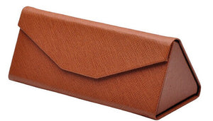 DRESSUUP Cute PU Leather Eyewear Sunglasses Box Bag Floding Sunglass Case Hard Eye Glass Eyeglass Box For Glasses Brand