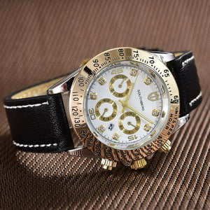 2018 SOUTHBERG logo  luxury brand daytona commercial sports military men leisure men watch strap watch