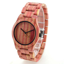 Load image into Gallery viewer, New Arrival Women Rainbow Wood Grain Watch Female Wooden Wristwatch Quartz Wood Watches Relogio Feminino Relojes for Men Women
